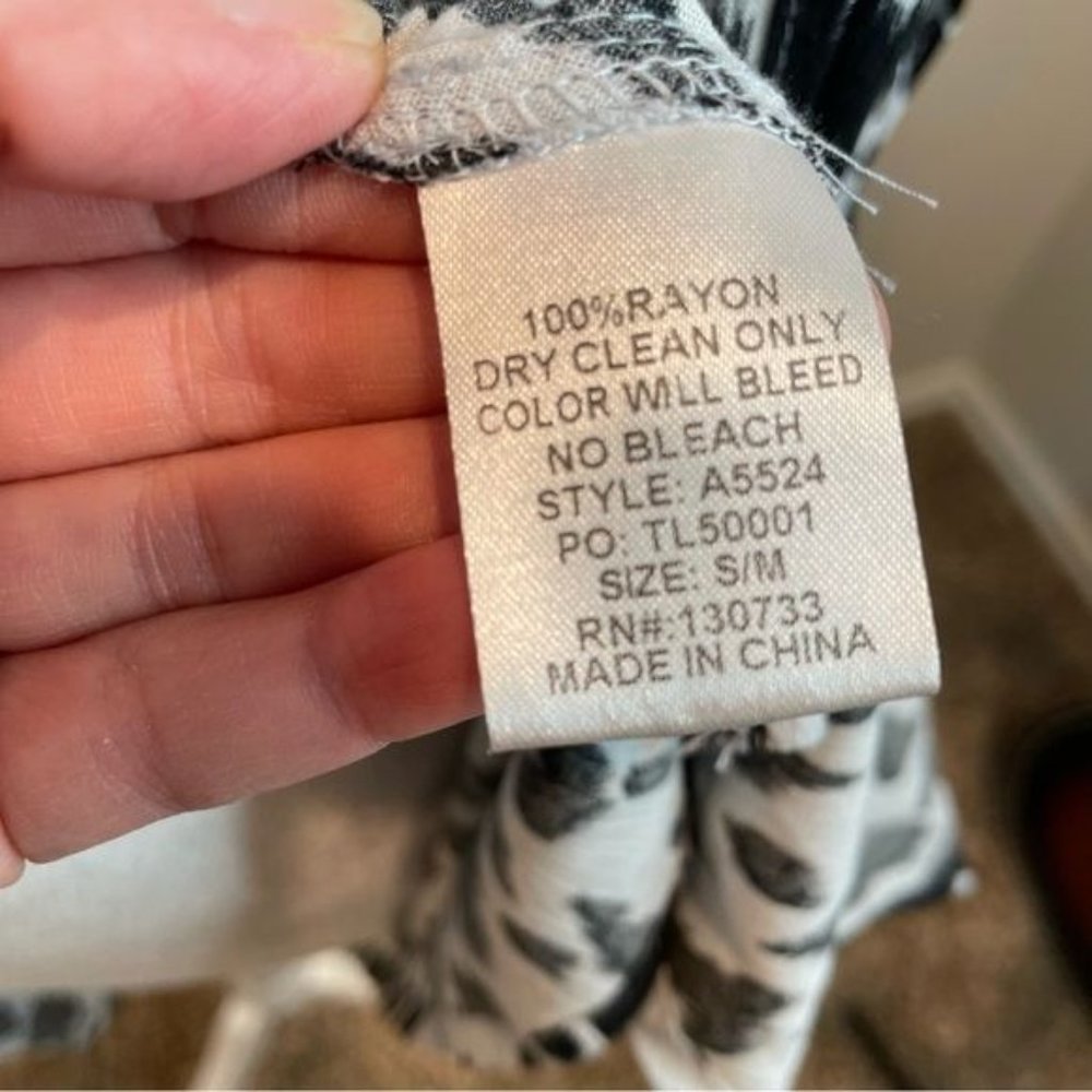 Umgee Leopard Print Open Front Oversized Rayon Ca… - image 5